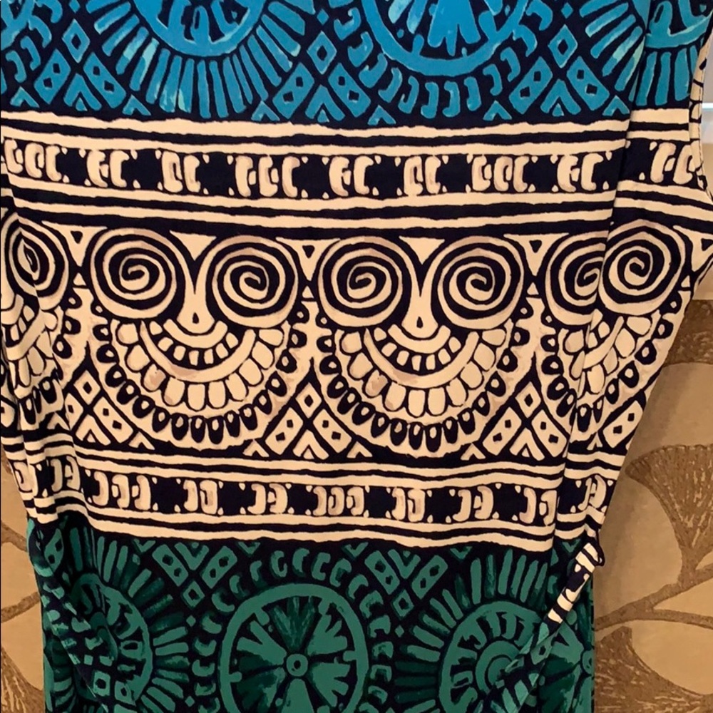 Tory Burch silk belted dress - Picture 3 of 6